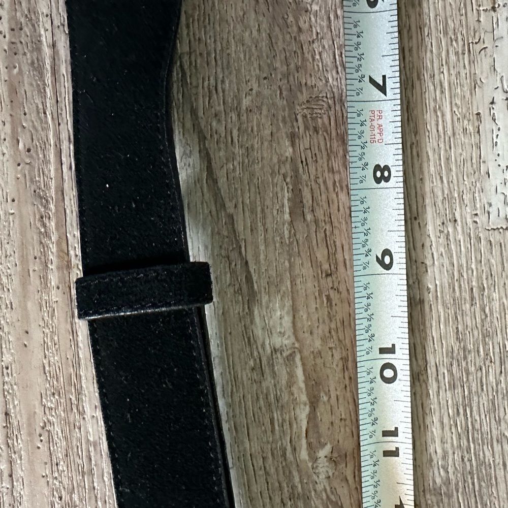 Coldwater Creek Adjustable Leather Belt - Picture 5 of 8